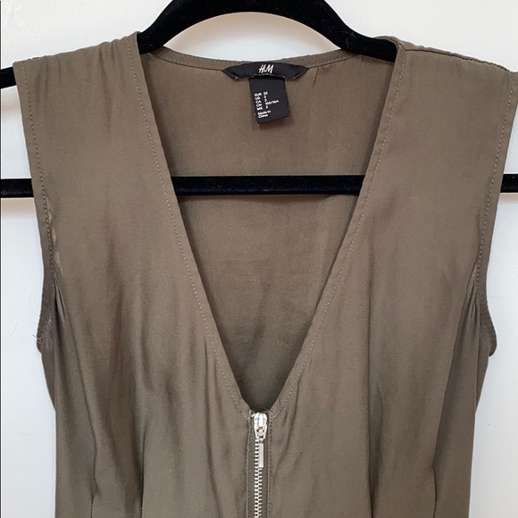 H&M Green Lightweight Summer Dress - Picture 4 of 9